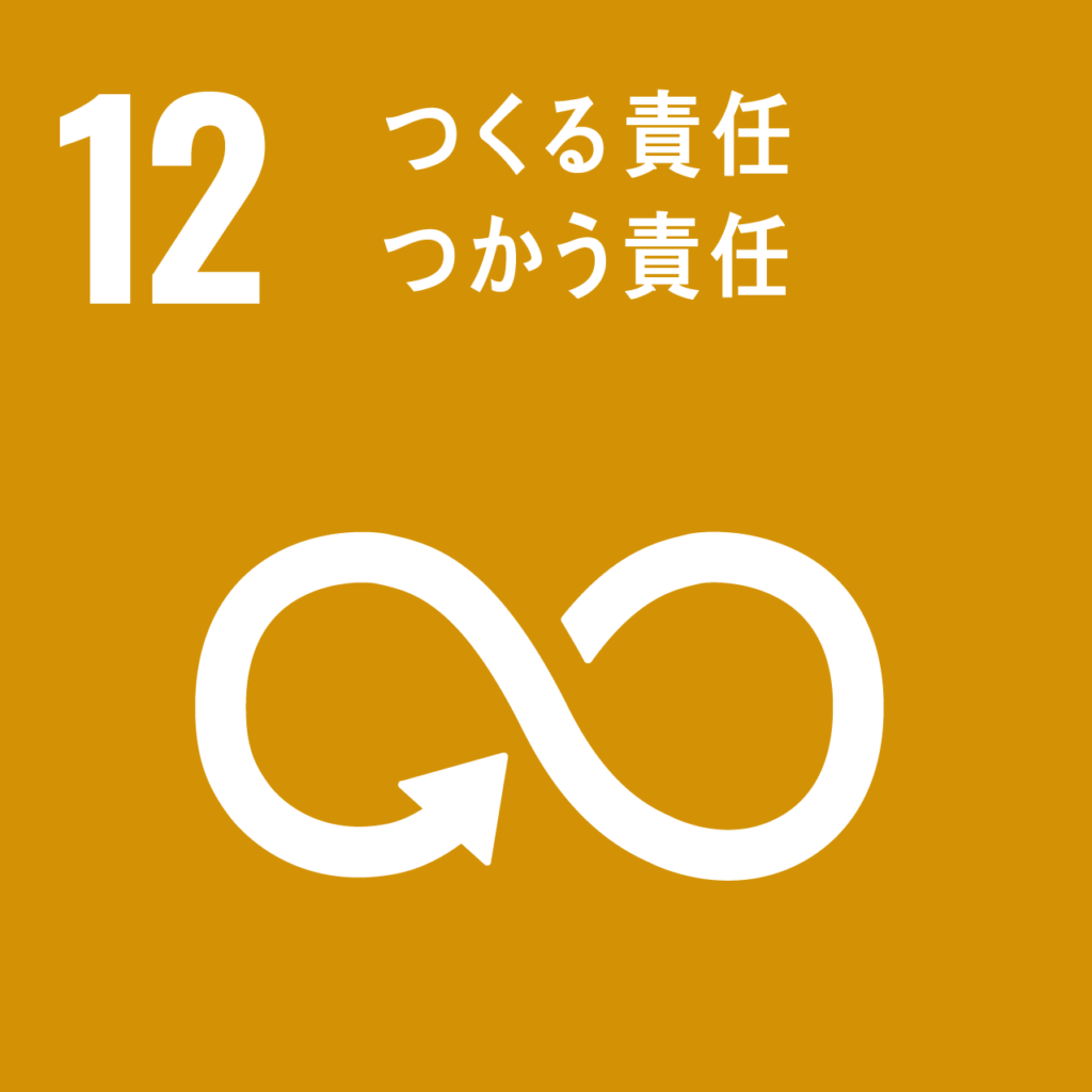 有限会社アドプランニングではSDGｓの目標12「つくる責任　つかう責任」に貢献しています